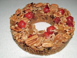 Pecan Fruitcake - ring